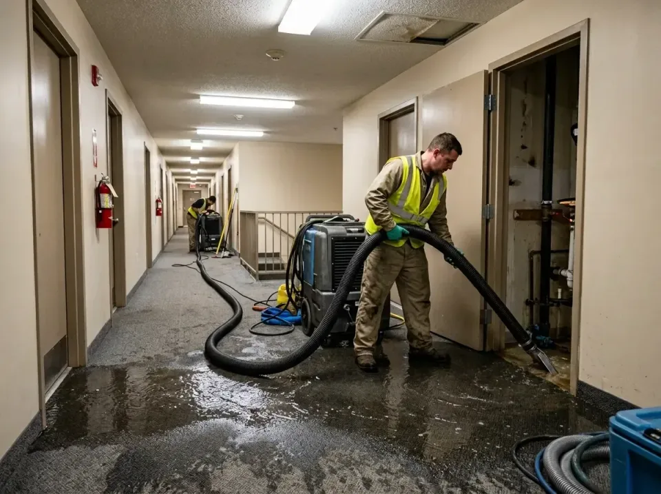multi-unit-apartment-hallway-f-005 — frequently asked questions, Emergency Burst Pipe Water Extraction & Removal in West Che…
